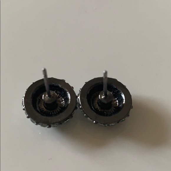 CZ By Kenneth Jay Lane 15mm Halo CZ Stud Earrings - Picture 5 of 5